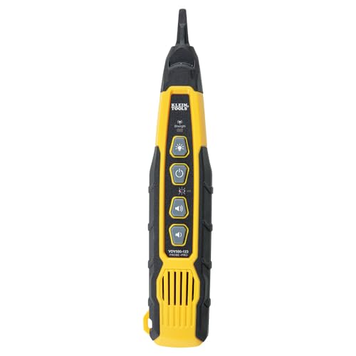 Klein Tools أداة تتبع الأسلاك Klein Tools VDV500-123 مع مجس تتبع وإضاءة LED لكابلات Ethernet والإنترنت والهاتف والسماعات وكابلات Coax والفيديو والبيانات RJ45 وRJ11 وRJ12 - Image 1