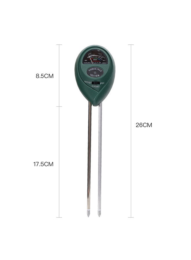 Generic Soil PH Meter 3-in-1 Soil Test Kit for Moisture Light PH for Home Garden Lawn Farm Indoor Outdoor  - Image 5