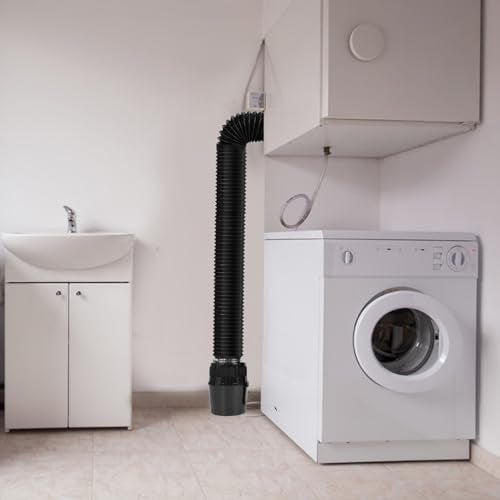 VIWINVELA Indoor Dryer Vent Kit Bucket Lint Trap Dryer Vent (Black Dryer Vent Box - No Duct Included) - Image 5