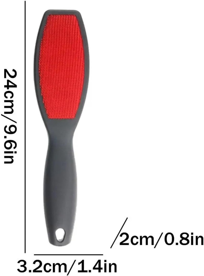 Snacko 2/3pcs Double-Sided Lint Brush for Clothes and Pet Hair Removal | Electrostatic Dust Cleaner | Fur Brush | Lint Remover Tool(Color 2) - Image 5