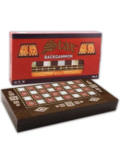 Güneş Avm Alsepeteavm Polyester Mother of Pearl Backgammon Small Size  - Image 1