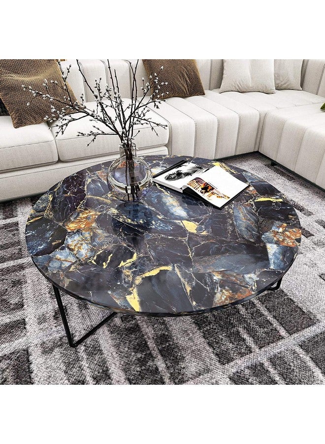 HOMEMATES Self Adhesive Wallpaper Waterproof Old Furniture Vinyl Stickers Wooden Door Wardrobe Desktop Pvc Wall Papers (24 X 120 Incheslotus Blue) - Image 5