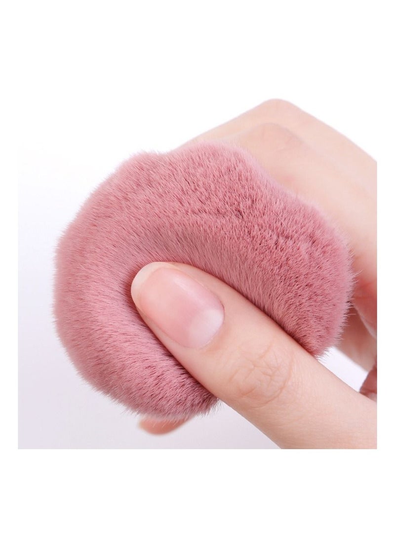 فرشاة تنظيف الأظافر فرشاة مكياج بمقبض معدني فرشاة تنظيف غبار طلاء الأظافر جل فرشاة إزالة مسحوق UV - Image 3