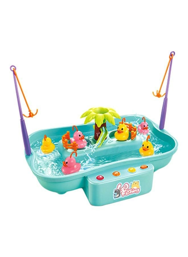 Sharpdo Kids Electric Rotating Magnetic Fish Catching Toy 34.5x7.3x23cm - Image 2