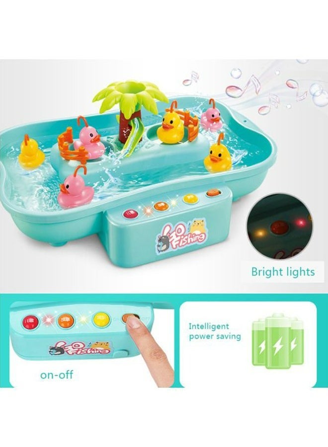 Sharpdo Kids Electric Rotating Magnetic Fish Catching Toy 34.5x7.3x23cm - Image 4