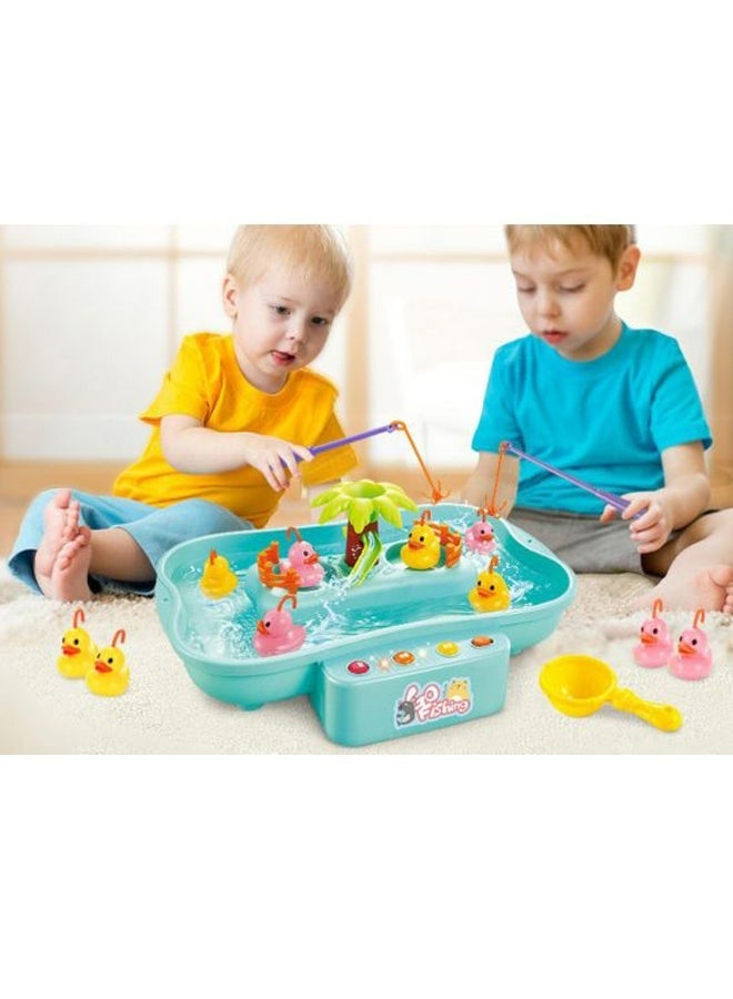 Sharpdo Kids Electric Rotating Magnetic Fish Catching Toy 34.5x7.3x23cm - Image 5