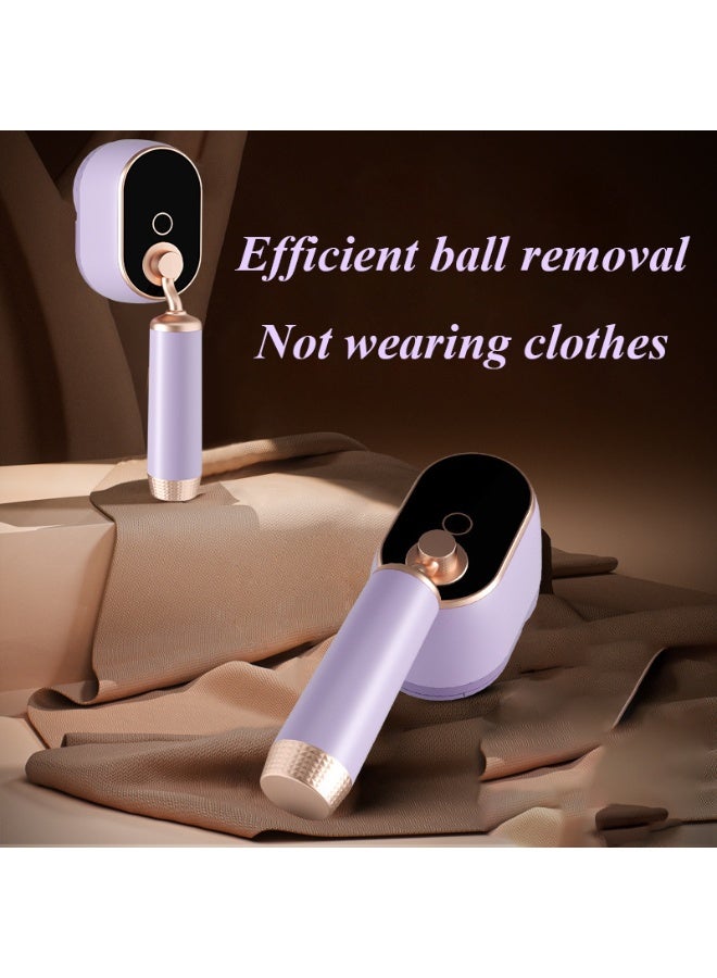 Lint Remover, 6-Blade Rechargeable Fabric Shaver with Suction, 3-Speed Smart Display for Sweaters and Coats, Home and Travel Use - Image 5