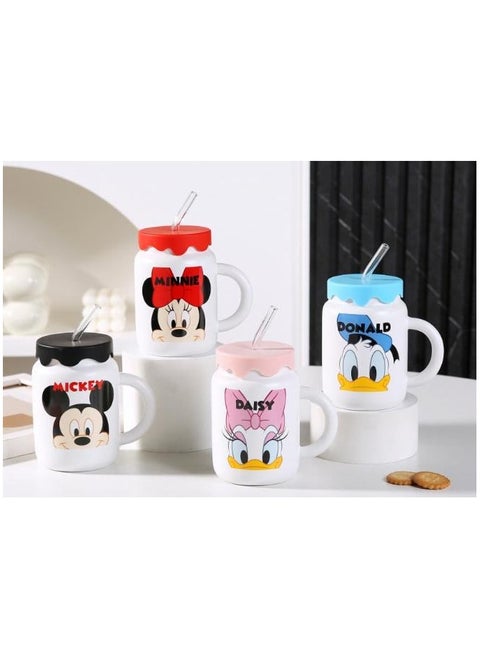 Disney Mugs 470ml Jumbo Size – Donald, Daisy, Mickey & Minnie