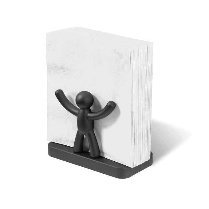 BUDDY COUNTERTOP PAPER NAPKIN HOLDER BLACK