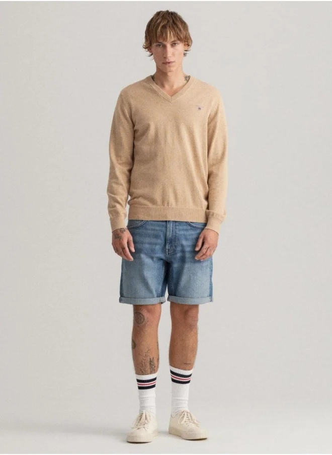 غانت Gant Arley Regular Fit Jean Shorts