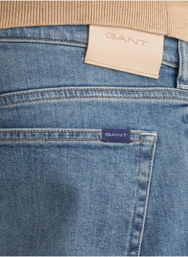 غانت Gant Arley Regular Fit Jean Shorts