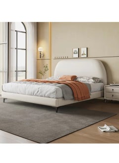 Wooden Twist Wooden Twist Attractive Modernize Velvet Upholstery Bed for Luxury Bedroom (Queen Size)  - Image 1