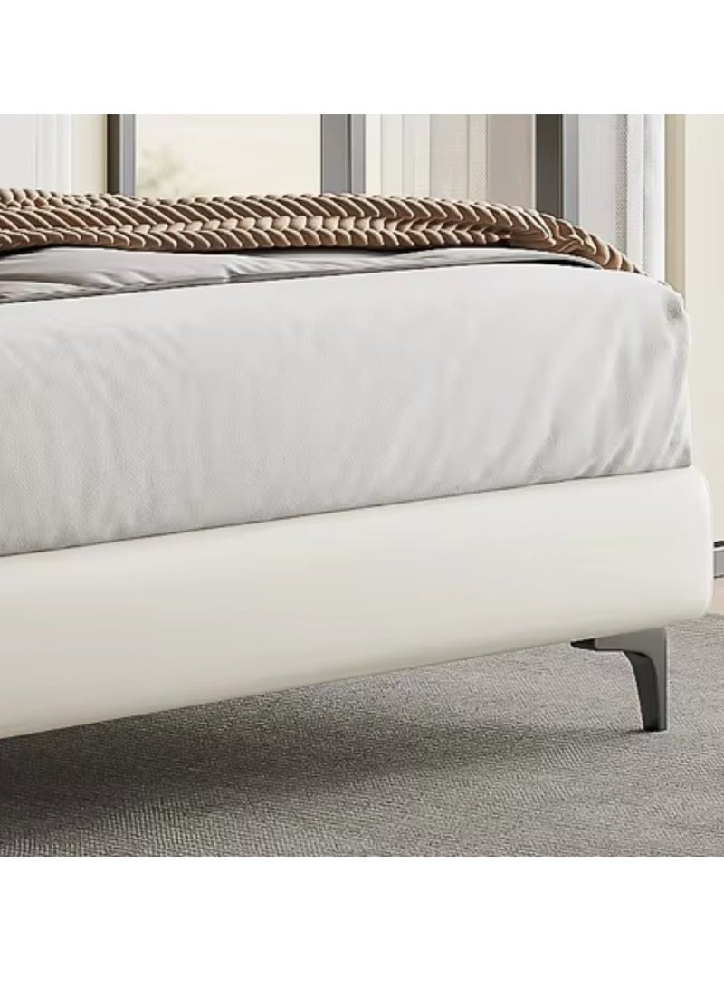 Wooden Twist Wooden Twist Attractive Modernize Velvet Upholstery Bed for Luxury Bedroom (Queen Size)  - Image 5