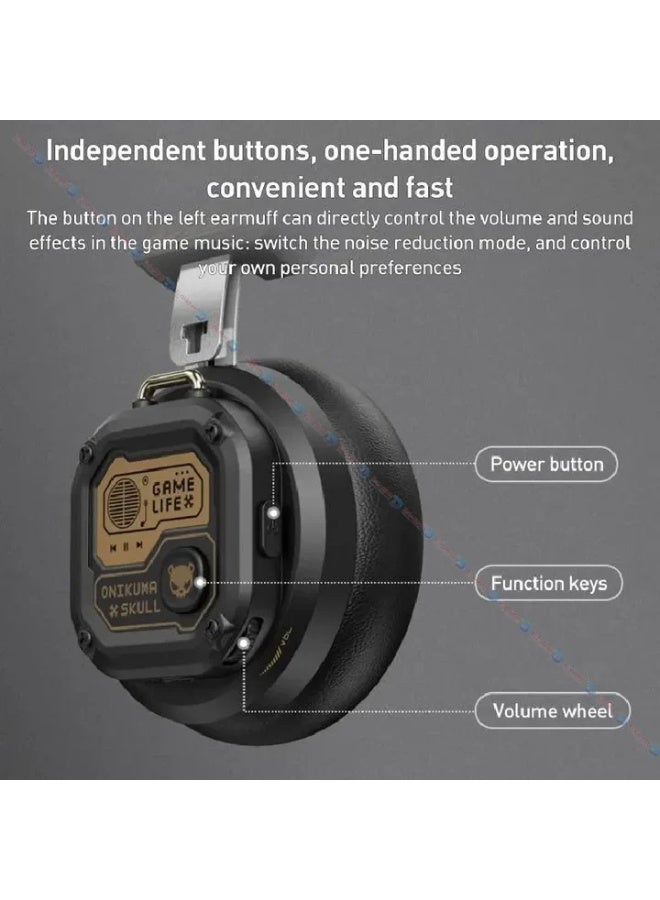Onikuma GT803 Wireless Headset – High-Quality Sound & Wireless Comfort - Image 3