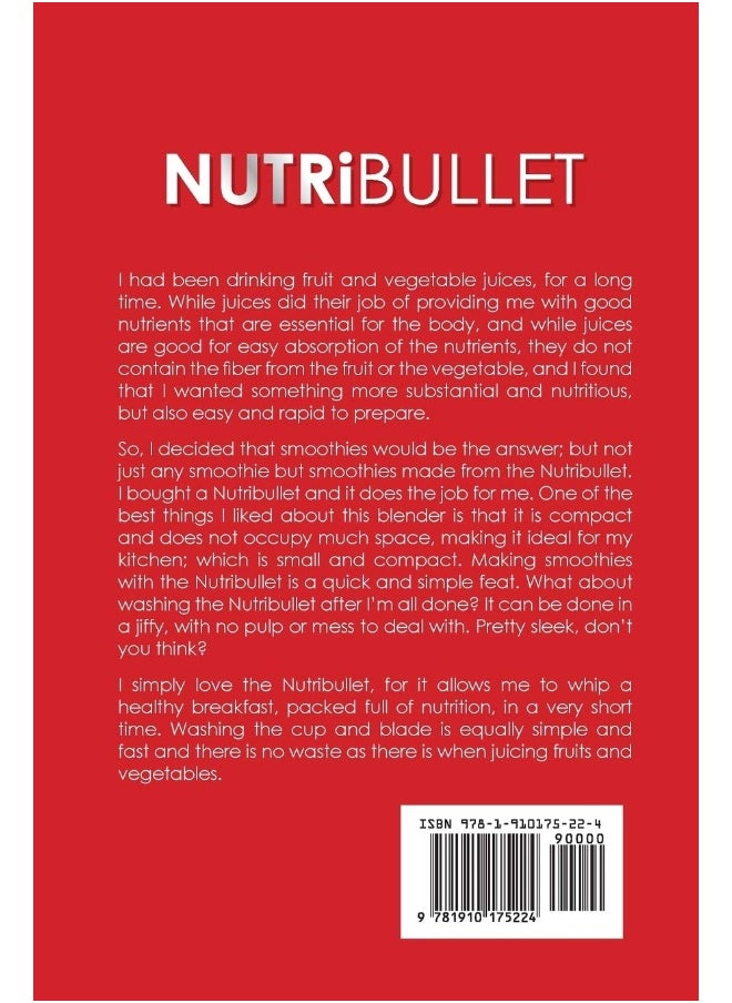 null - Nutribullet Recipe Book: Smoothie Recipes for Weight-Loss, Detox, Anti-Aging & So Much More! - Image 1