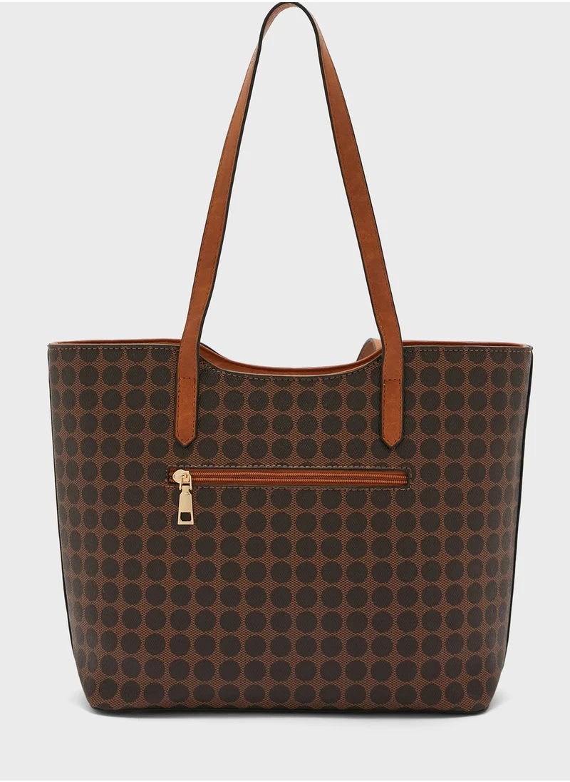 ELLA 4 In 1 Handbag Set With Tote, Crossbody, Pouch And Cardholder