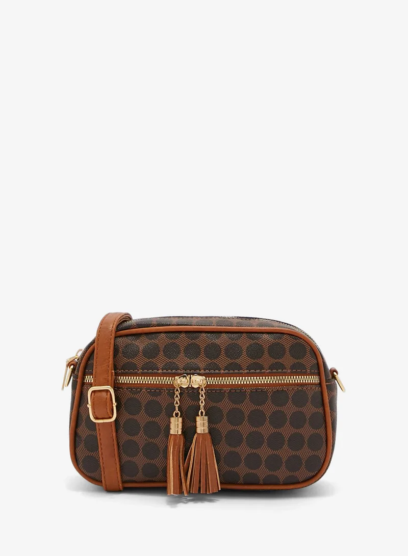 Ella Brown 4 In 1 Handbag Set With Tote, Crossbody, Pouch And Cardholder for Women | Best Price UAE