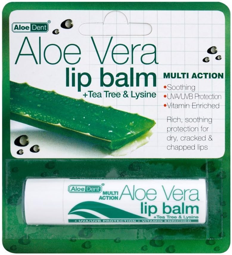 12 PACK Aloe Vera Aloe Vera Lip Balm 4g 12 PACK SUPER SAVER SAVE