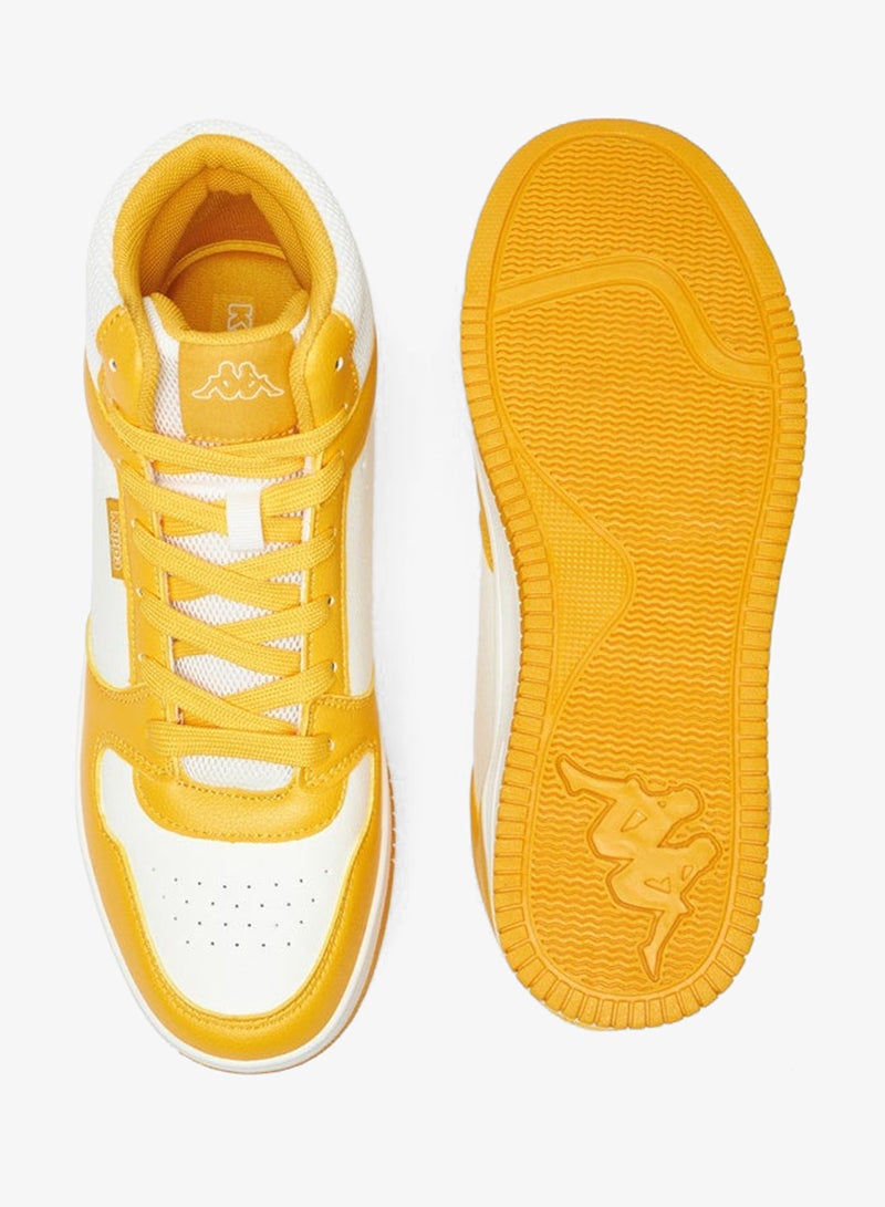 كابا سنيكرز نسائي عالي بألوان متداخلة مع إغلاق برباط - Image 5