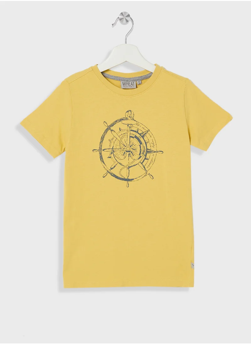 ويت T-Shirt Compass Ss