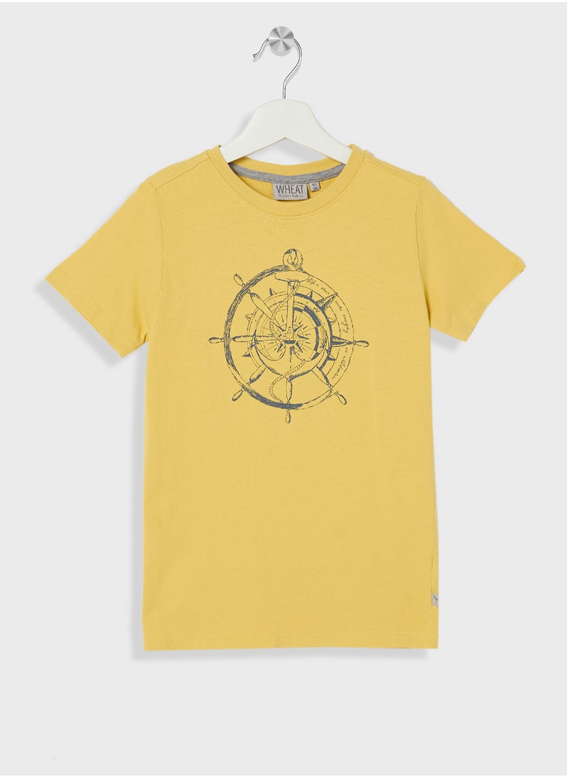 ويت T-Shirt Compass Ss  - Image 1