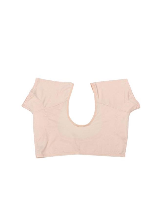 WYBOT - Sweat Guard Underwear Vest Underarm Sweat Shield Washable Sweat Pad Sweat-Absorbing Mat for Women Yellow Size M - Image 1