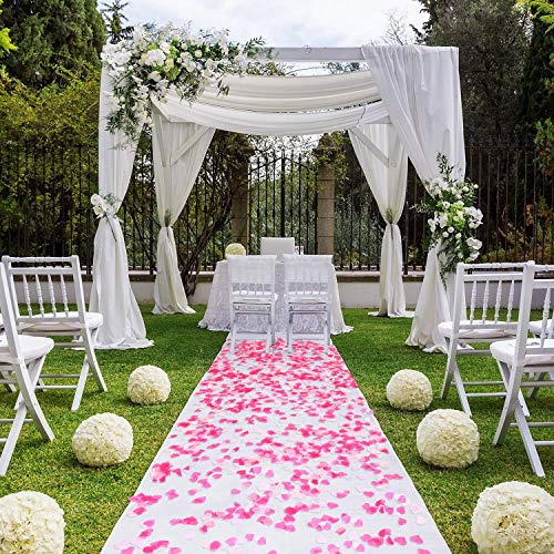 Confetti! Valentine's Day Heart Shape Tissue Confetti 1000 Pcs / 10-15 grm Paper Table Confetti for Valentine's Day, Wedding Party, Baby Shower and Balloon Decorations, 1 inch (Rose Red, Peach) - Image 4