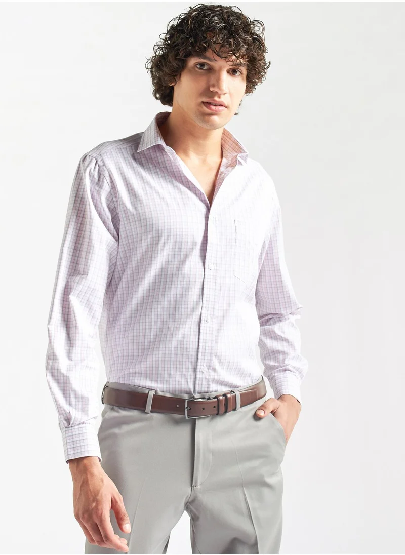 فاف Checked Regular
  Fit Shirts