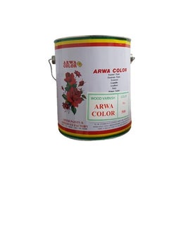 Arwa Arwa Color Wood Varnish for Furniture Wooden Hardware (1 US Gallon MEDIUM OAK 507)  - Image 2
