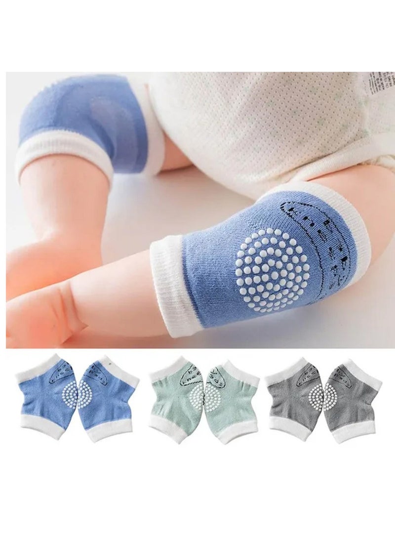 STAR BABiES Combo Pack Pack Changing Mat 10Pcs Disposable Towel 3Pcs Knee Pad 3Pair Blue  - Image 2