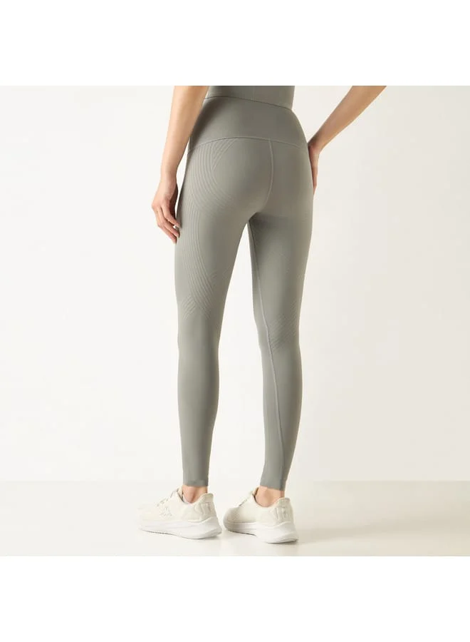 Kappa Kappa Logo Print Leggings with Elasticated Waistband