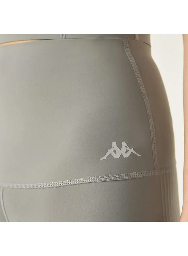 Kappa Kappa Logo Print Leggings with Elasticated Waistband