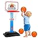 Tsomtto Toddler Basketball Hoop for Kids 13 Mini Adjustable Basketball Hoops Indoor with Balls Outdoor Pool Basketball Goal Sports Play Toys for 1 2 3 year old Baby Boys Girls First Birthday Gifts Age 123 - Image 3