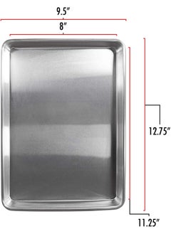 Fat Daddios Fat Daddio's 18-Gauge Aluminum Quarter Sheet Pan  - Image 2