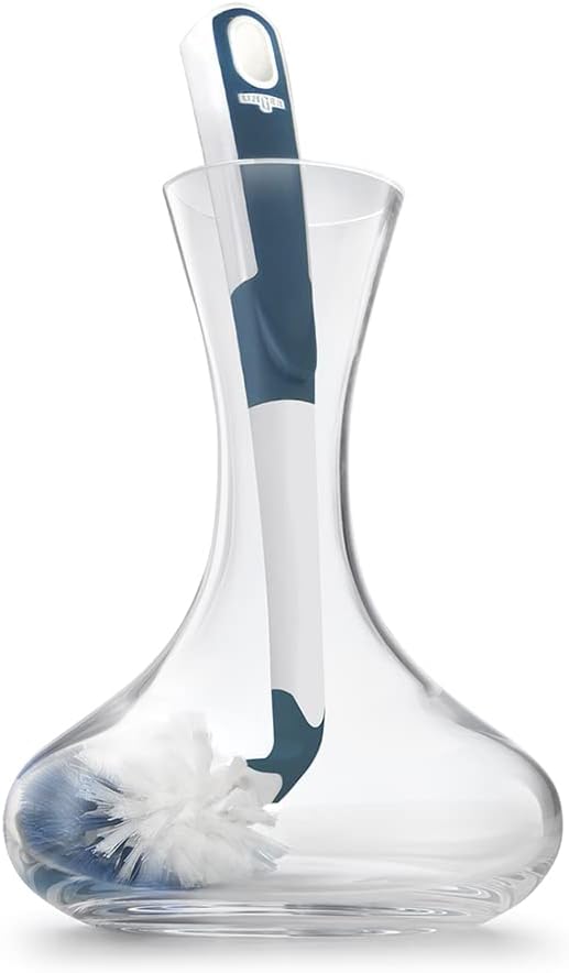 Unger 16 Flexible Glass and Bottle Scrub Brush ExtraLong NonScratch Cleaning Scrubber for Water Bottles Travel and Coffee Mugs Pitchers Vases Decanters Glassware - Image 5