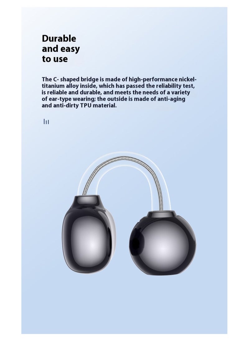 Generic - Clip-on wireless Bluetooth headset - Image 1