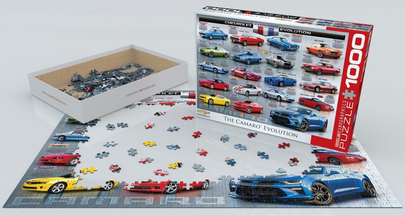 EuroGraphics Chevrolet The Camaro Evolution 1000-Piece Puzzle,108 months to 120 months - Image 3