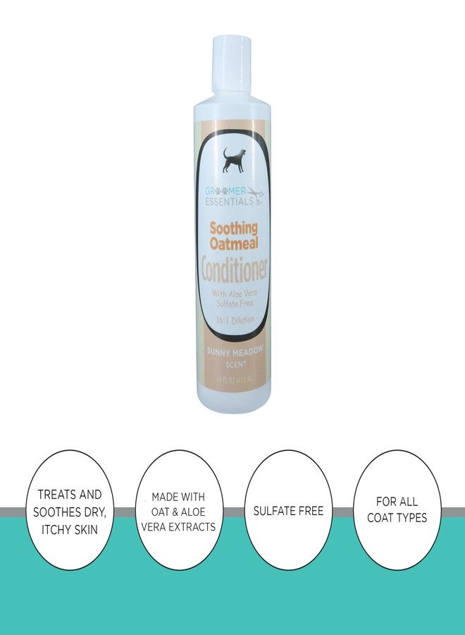 Groomer Essentials Oatmeal Conditioner - 16 oz - Image 4