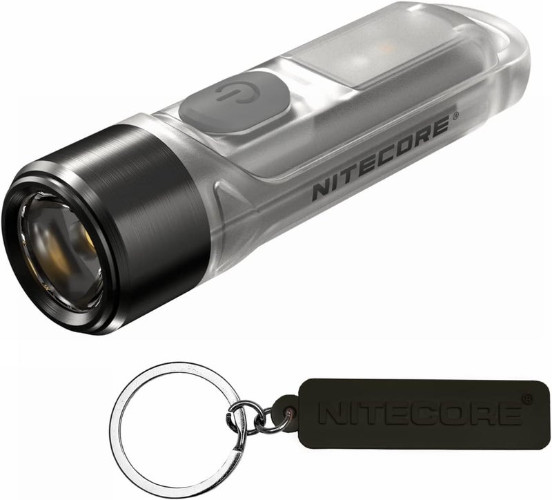 Nitecore Tiki UV 365nm Ultraviolet Keychain Flashlight USB-C Rechargeable EDC Light Tag - Image 1