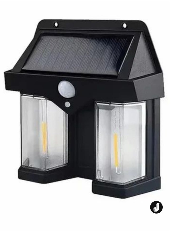 JAJEEK "NEW Solar Sensor Wall Light – Dual Bulb Outdoor Lighting for Enhanced Security & Illumination" - Image 4