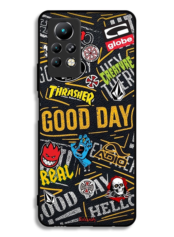 Tolwak Infinix Note 11 Pro Protective Case Cover Good Day - Image 2