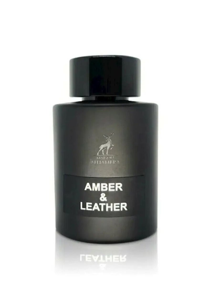 MAISON ALHAMBRA - Amber Leather Eau De Parfum100 ml - Image 1