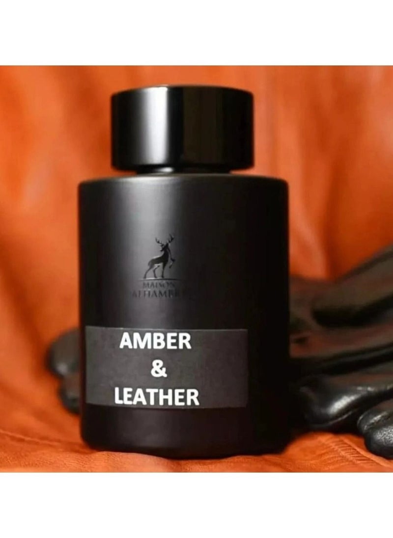 MAISON ALHAMBRA - Amber Leather Eau De Parfum100 ml - Image 1
