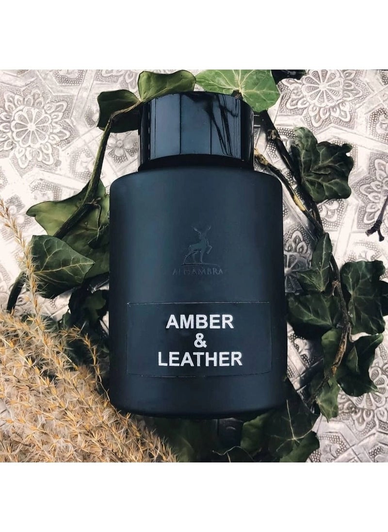 MAISON ALHAMBRA - Amber Leather Eau De Parfum100 ml - Image 1