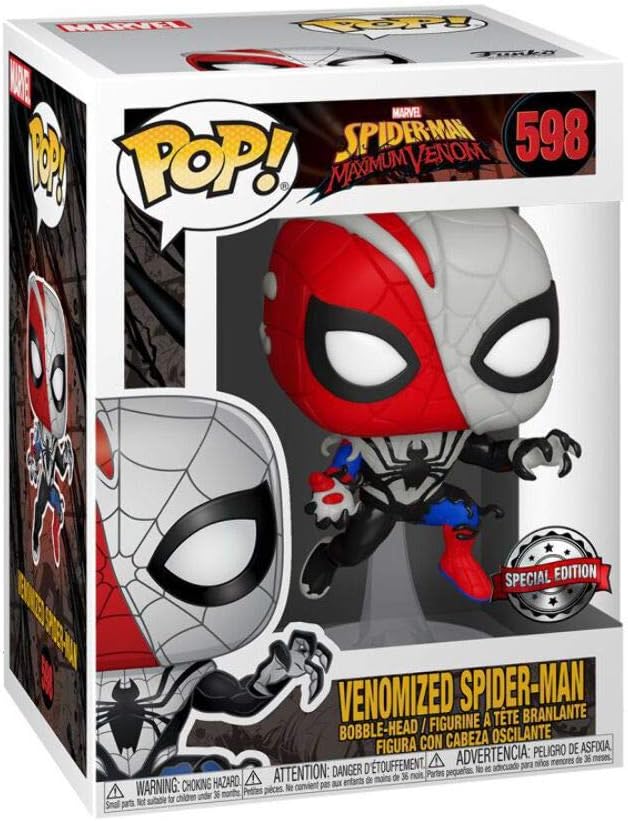 POP Funko SpiderMan Maximum Venom 598 Venomized SpiderMan - Image 1
