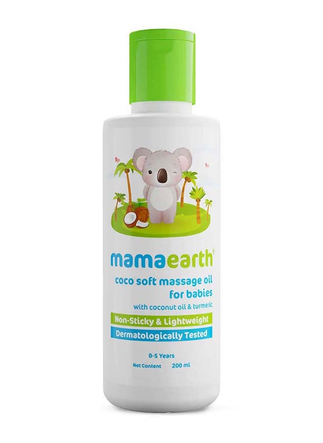Mamaearth - Coco Soft Massage Oil For Babies - Image 1
