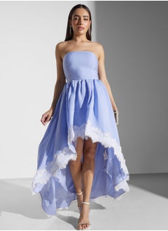True Decadence Strappy Asymmetrical Ham Dress  - Image 4