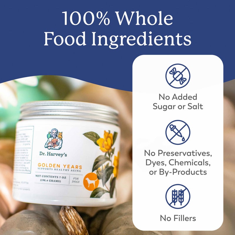 Dr. Harvey's Golden Years Geriatric Herbal Supplement for Senior Dogs, 7 Oz - Image 3