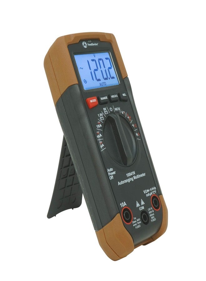 Southwire 10041N Auto Multimeter;Black/Brown - Image 1