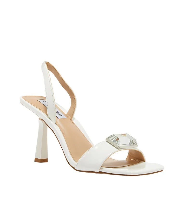 Steve madden venues white women's sandals